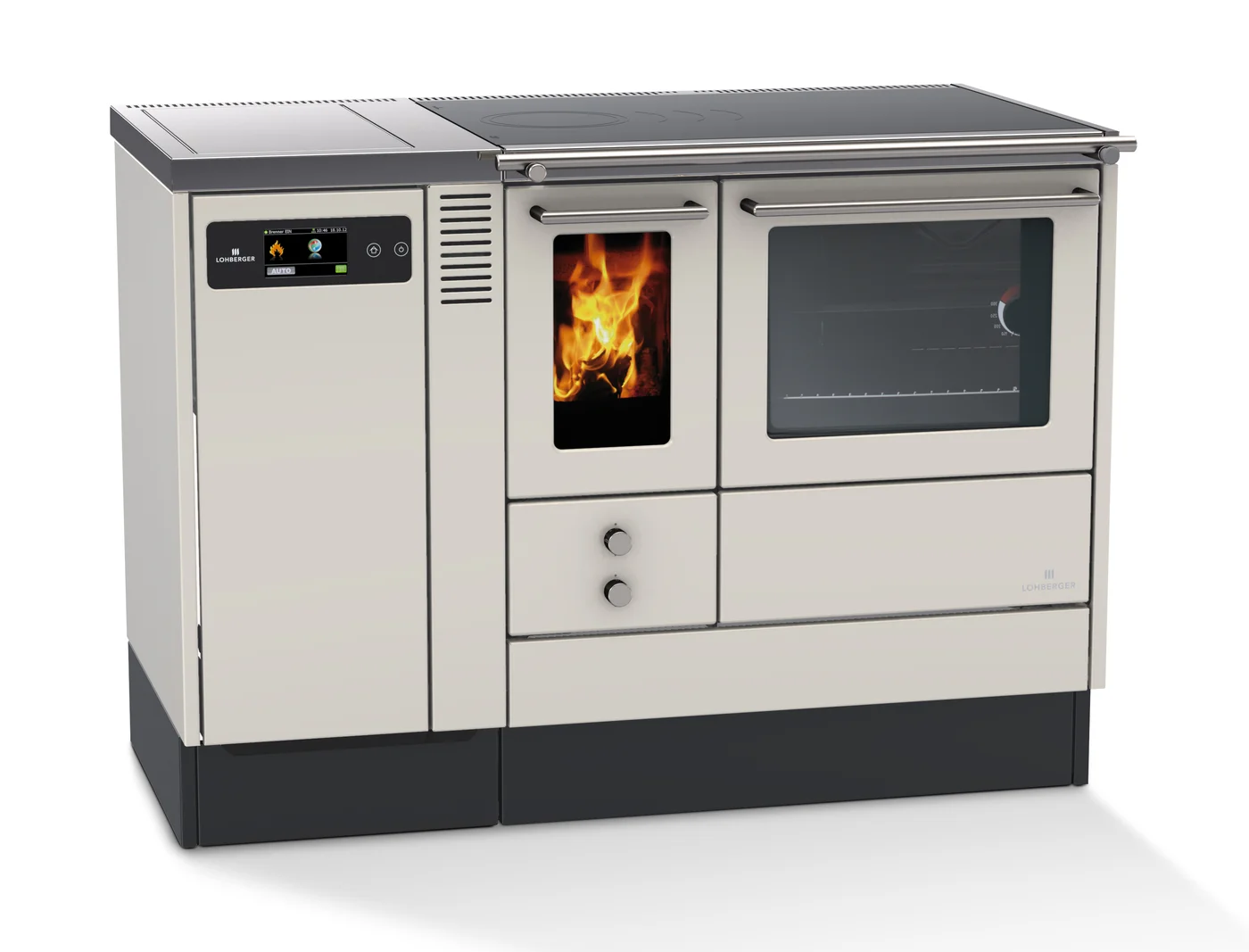 Hybrid Log and Pellet Cookers